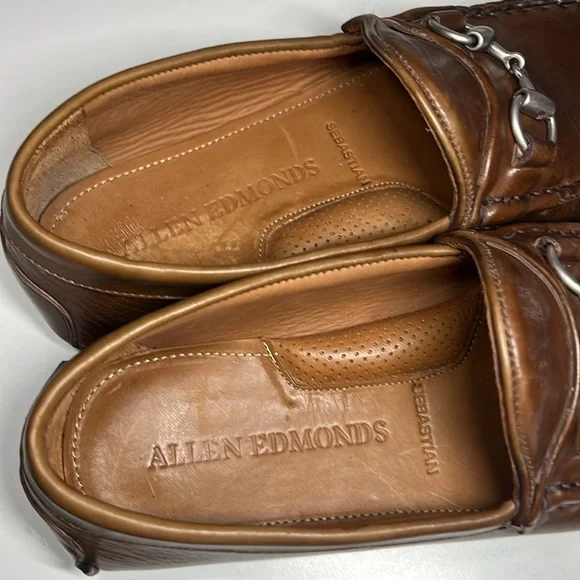 Allen Edmond Sebastian Bit Driving Loafer Men’s Size 8.5